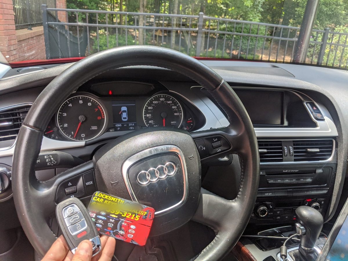 Lock to Lock Audi key fob replacement and programming