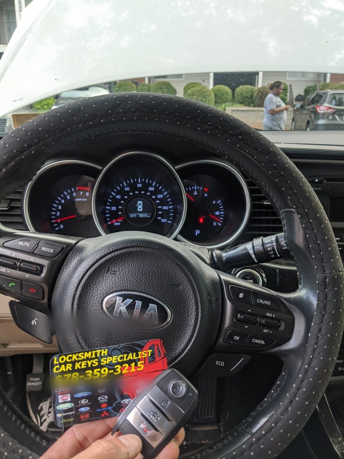 Lock to Lock Kia key fob programmed on site in Metro Atlanta